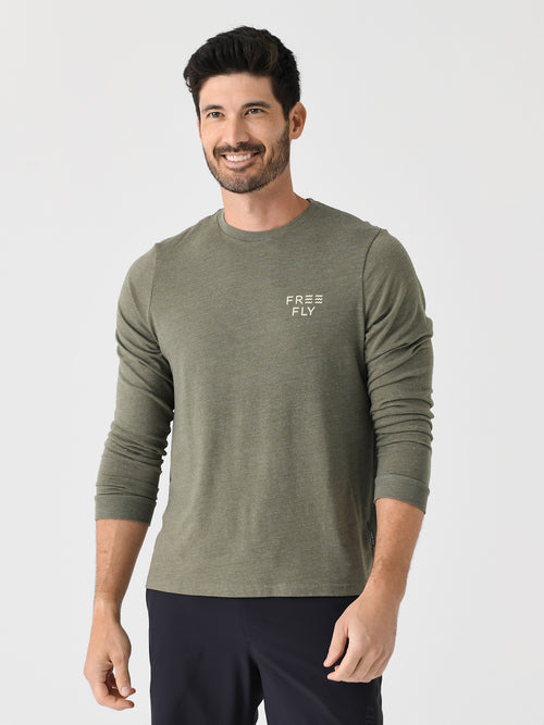 Free Fly Men's Comfort On Long Sleeve Tee