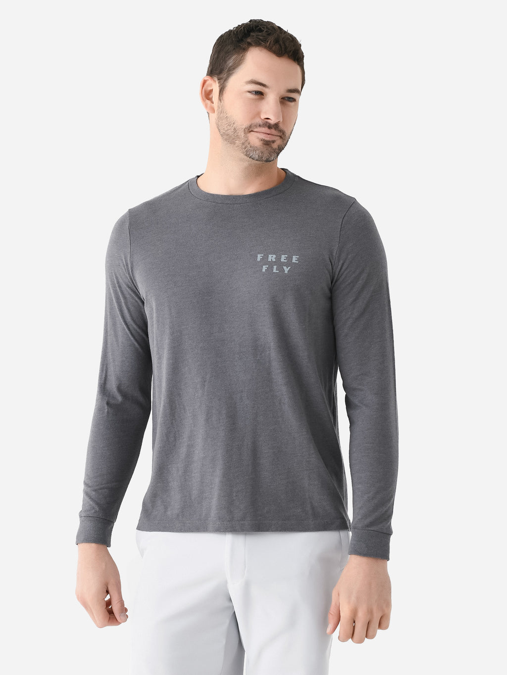Free Fly Men's Doubled Up Long Sleeve Tee - Saint Bernard