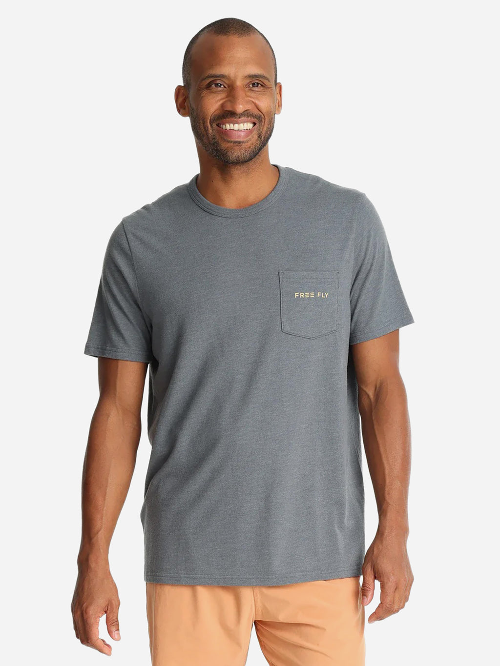 Free Fly Men's Sun + Surf Pocket Tee - Saint Bernard