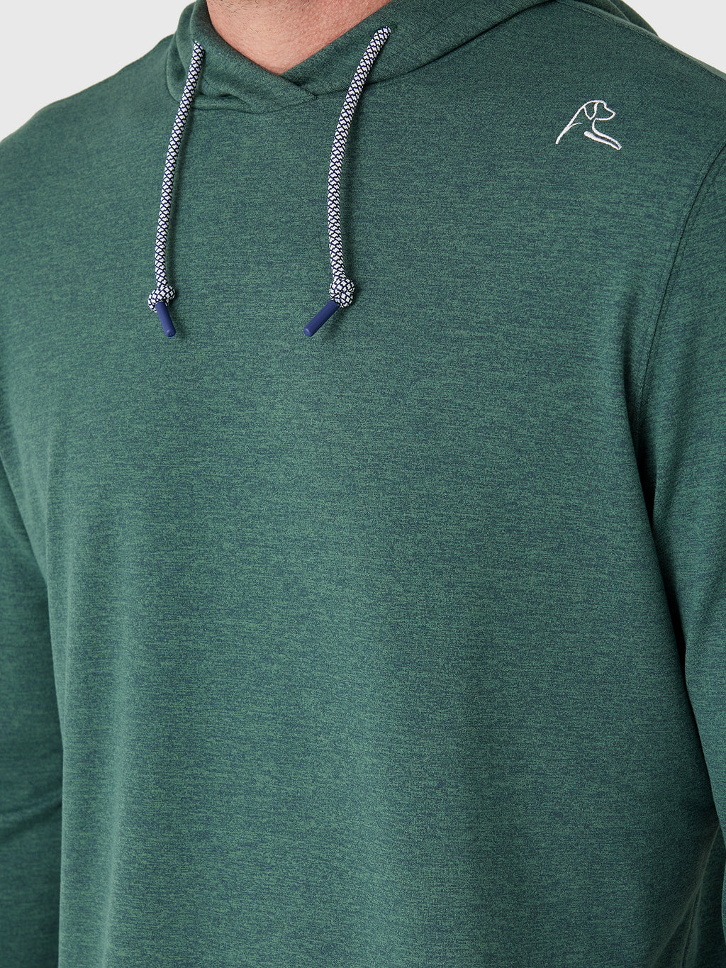 Rhoback Men's Hesi Performance Hoodie - Saint Bernard