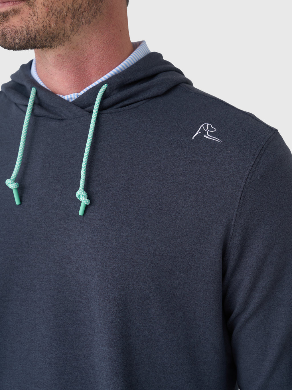 Rhoback Men's Hesi Performance Hoodie - Saint Bernard