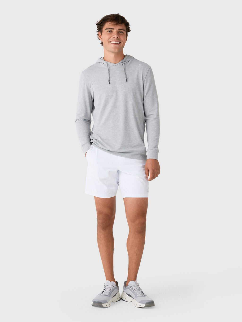 Rhoback Men's Hesi Performance Hoodie - Saint Bernard