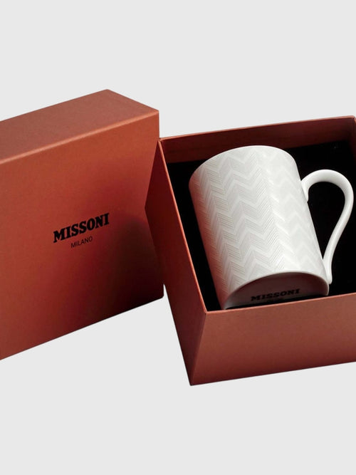Missoni Zig Zag White Mug