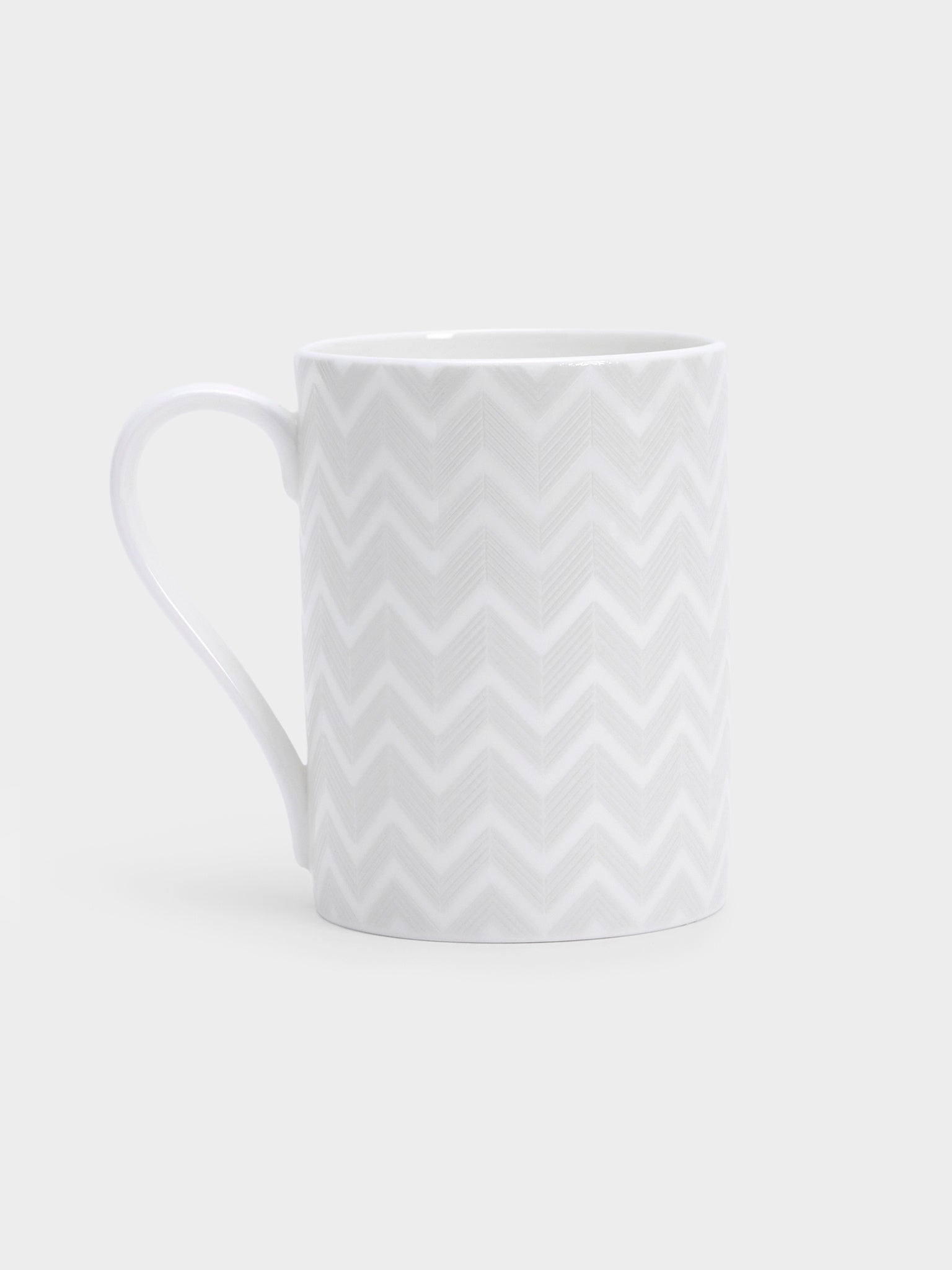 Missoni Zig Zag White Mug - Saint Bernard