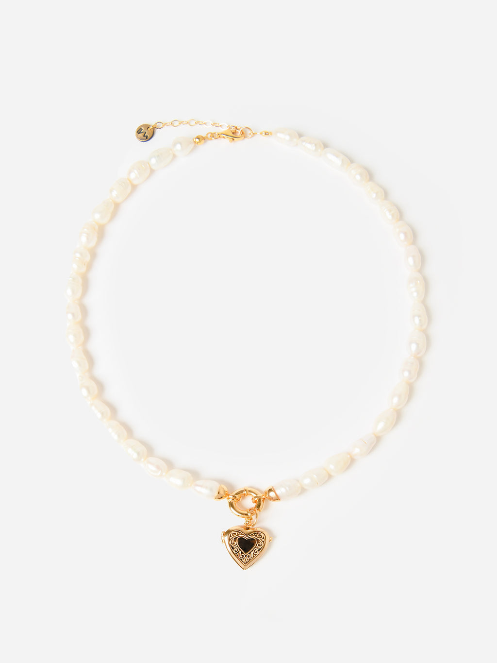 Maison Irem Women's Freja Pearl Necklace - Saint Bernard