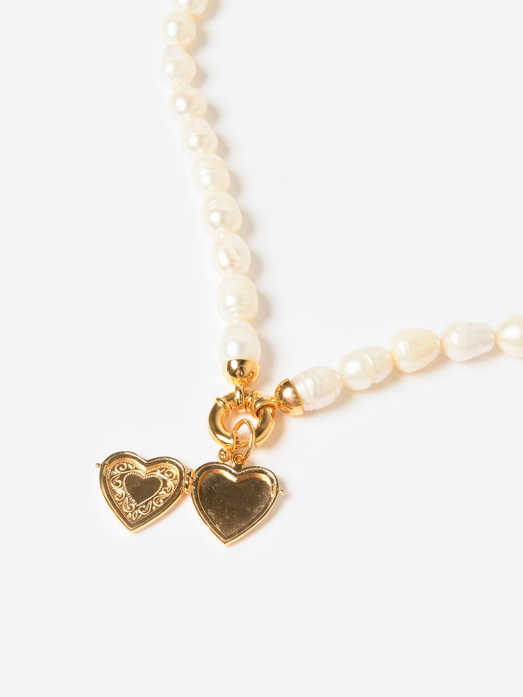Maison Irem Women's Freja Pearl Necklace - Saint Bernard