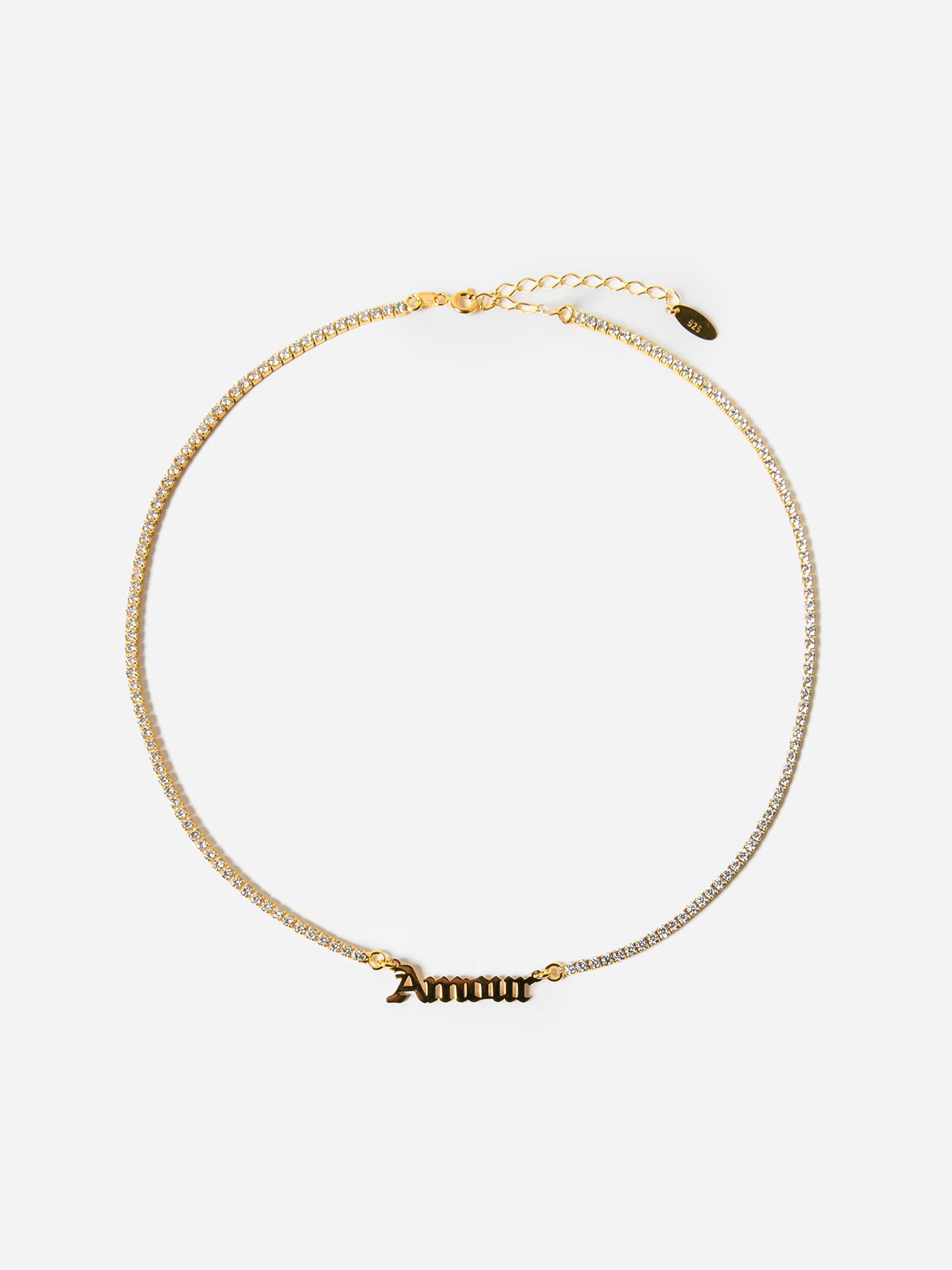 Maison Irem Women's Amour Tennis Chain Necklace