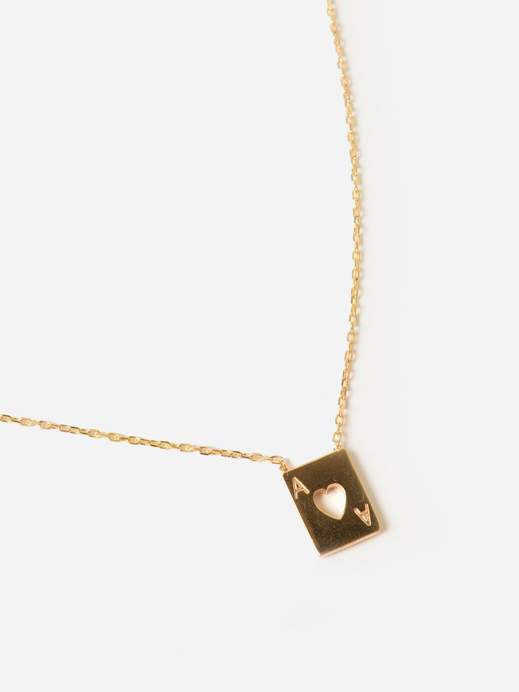 Maison Irem Women's Card Heart Necklace - Saint Bernard