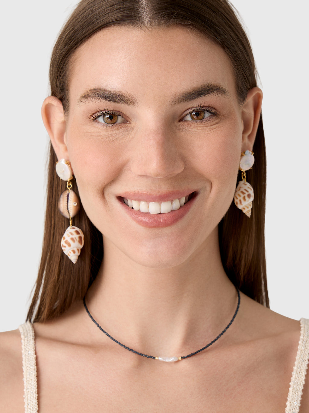 Maison Irem Keeva Earrings - Saint Bernard