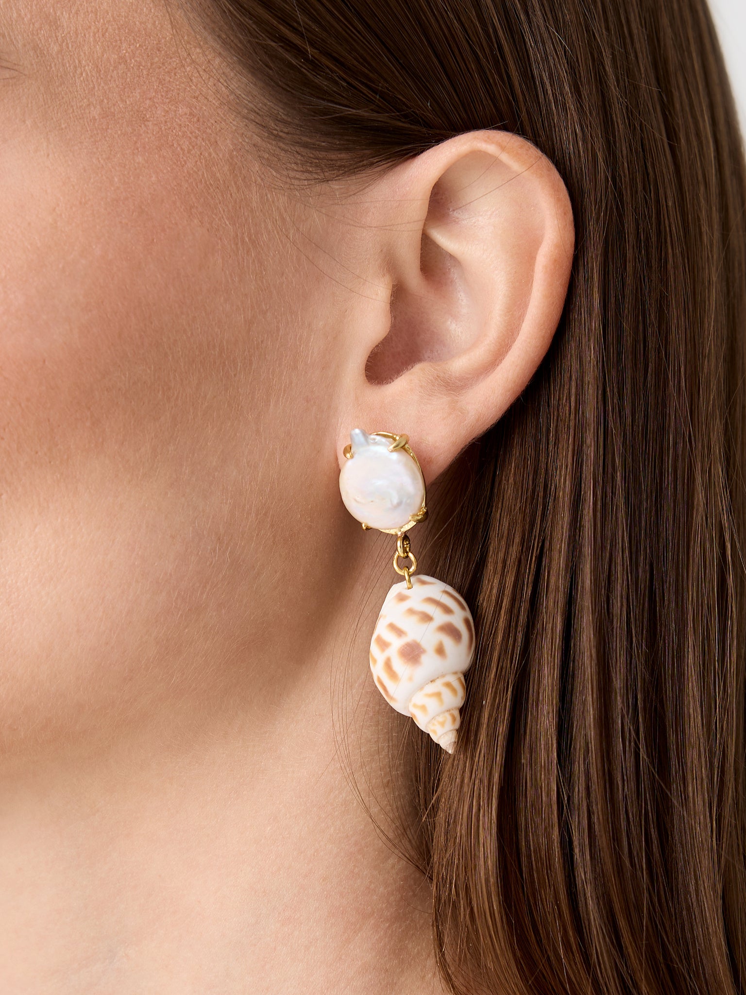 Maison Irem Keeva Earrings - Saint Bernard