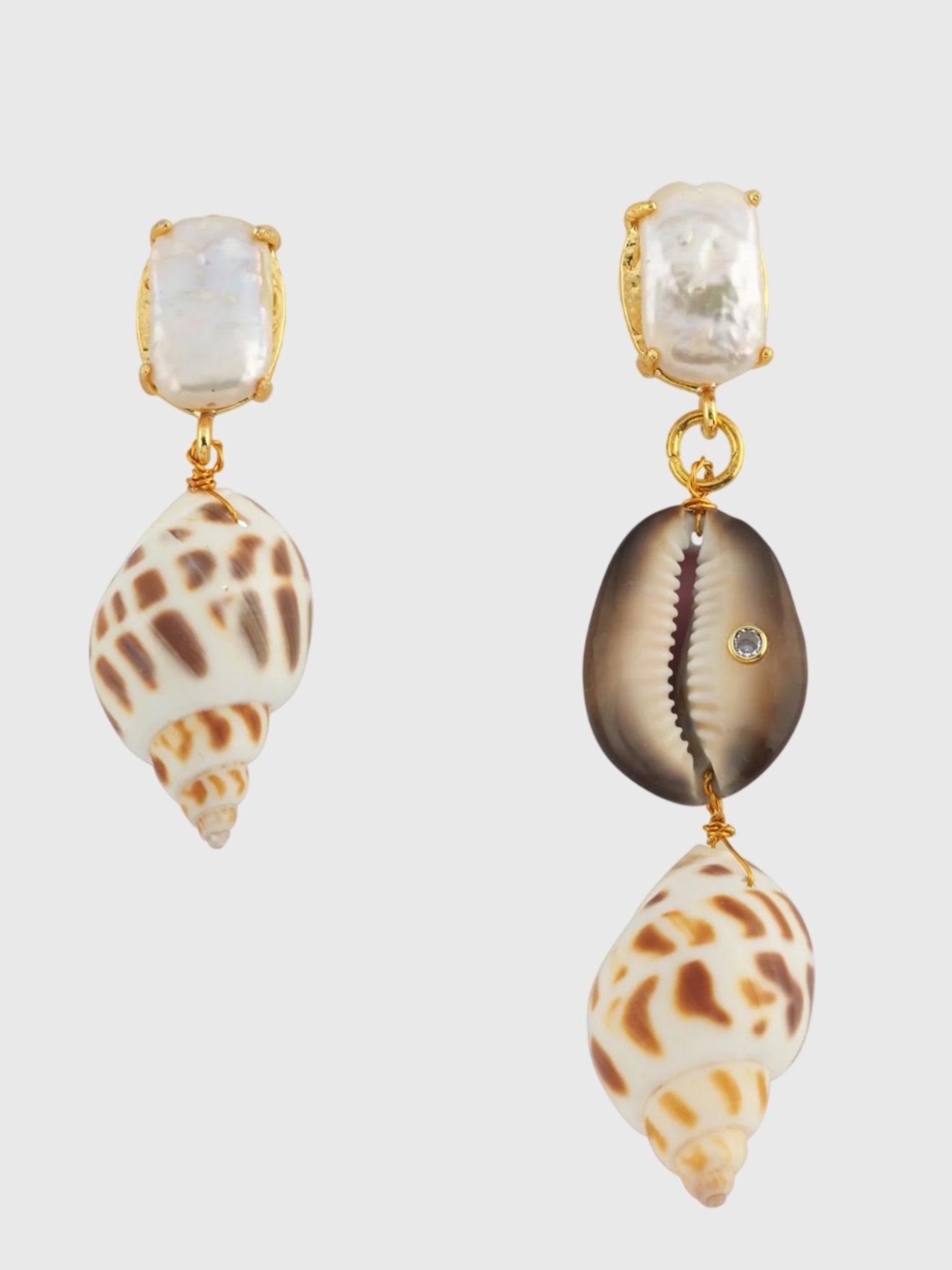 Maison Irem Keeva Earrings - Saint Bernard