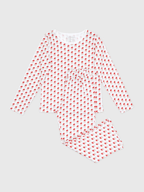 Lila And Hayes Girls' Millie Pant Set - Saint Bernard