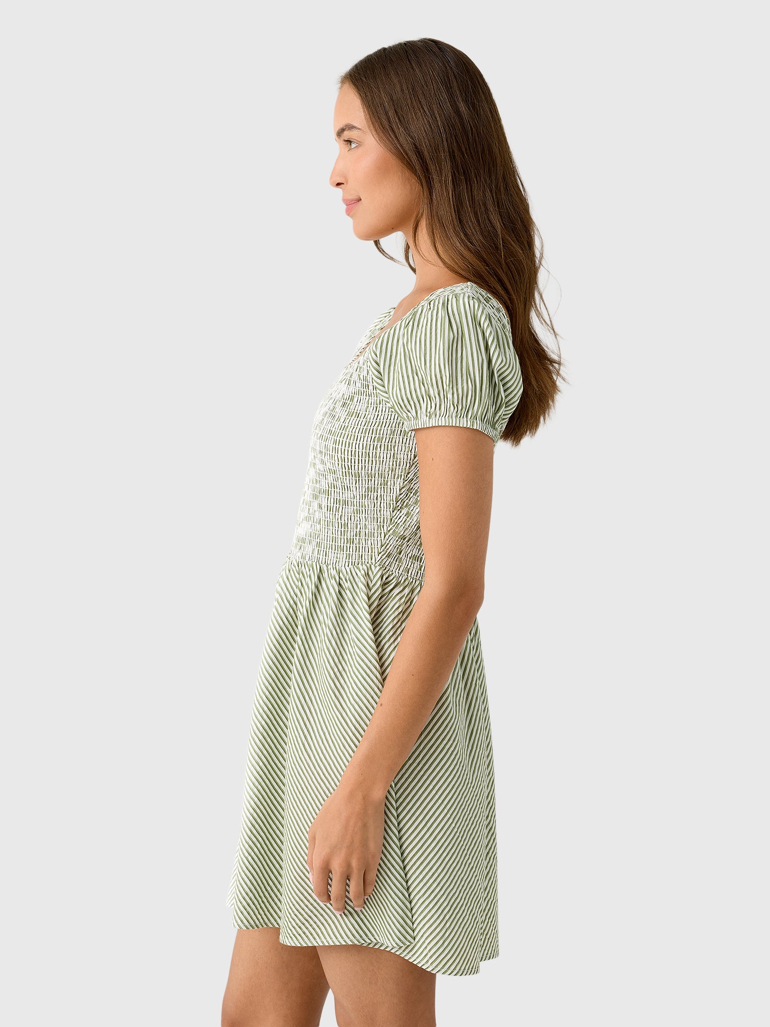 Masons Daughter Women's Mini Smocked Dress - Saint Bernard