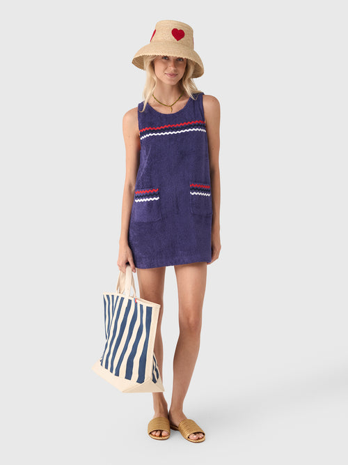 La Veste Women's Mini Towel Dress