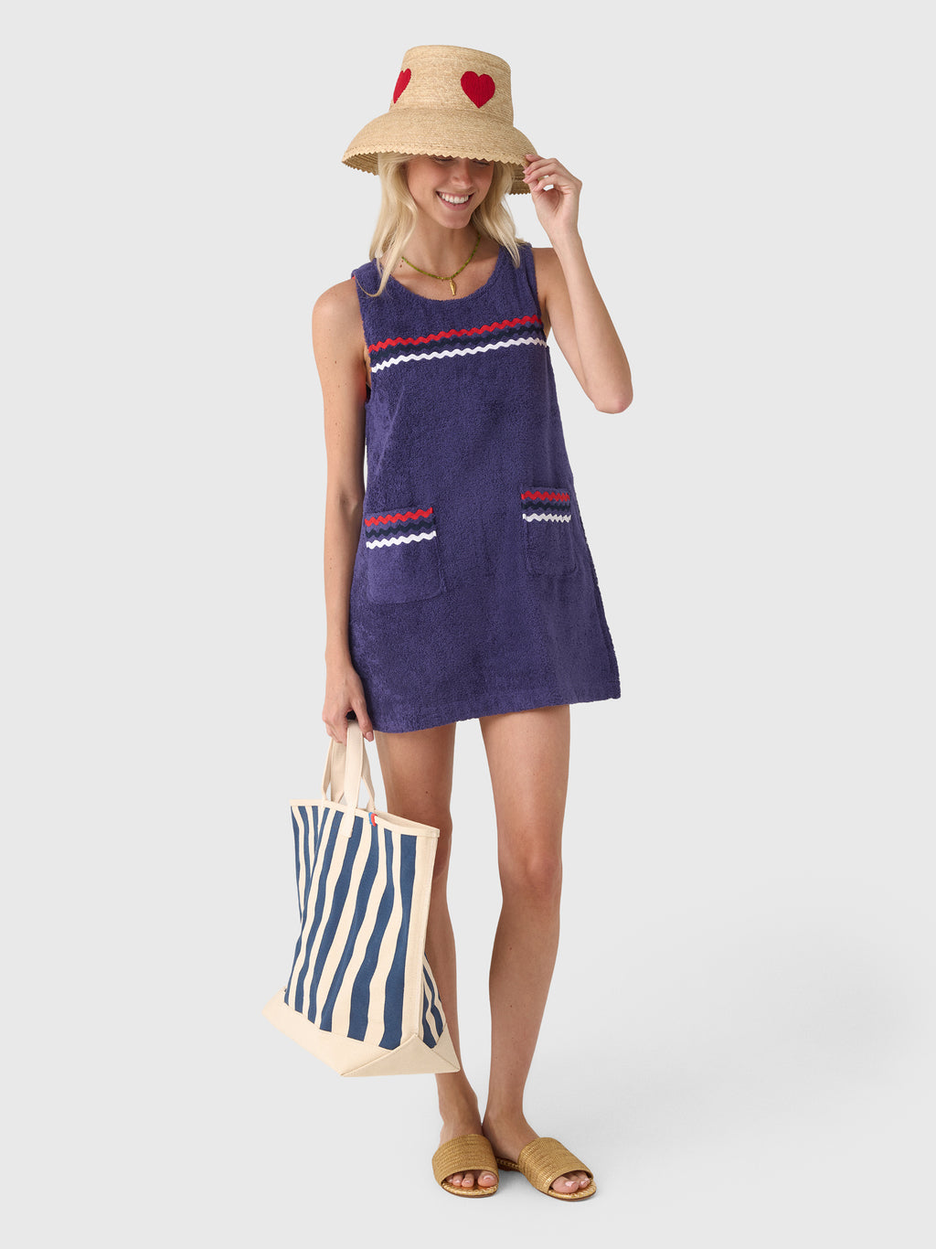 La Veste Women's Mini Towel Dress - Saint Bernard