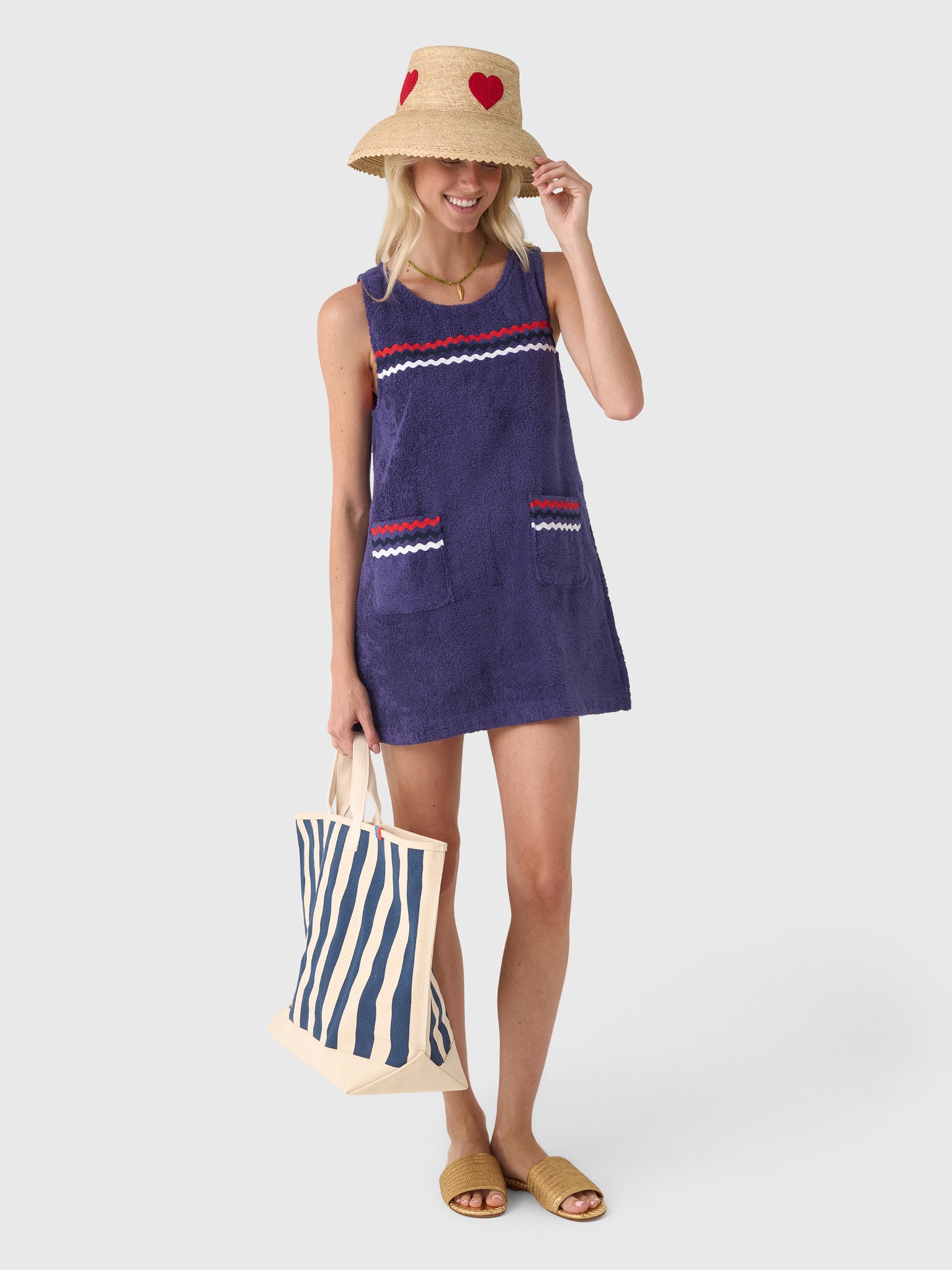 La Veste Women's Mini Towel Dress - Saint Bernard