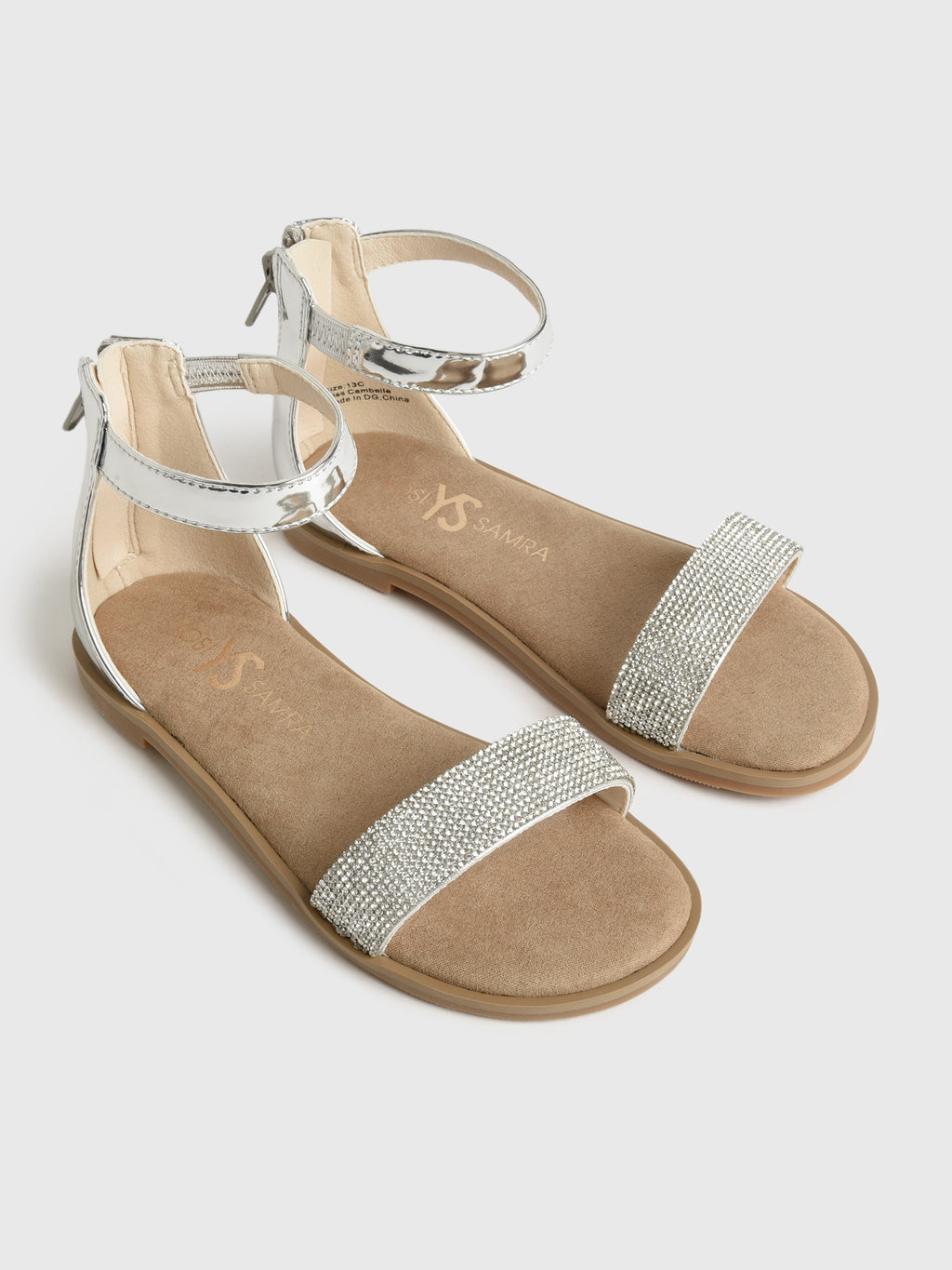 Yosi Samra Girls' Miss Cambelle Sandal - Saint Bernard
