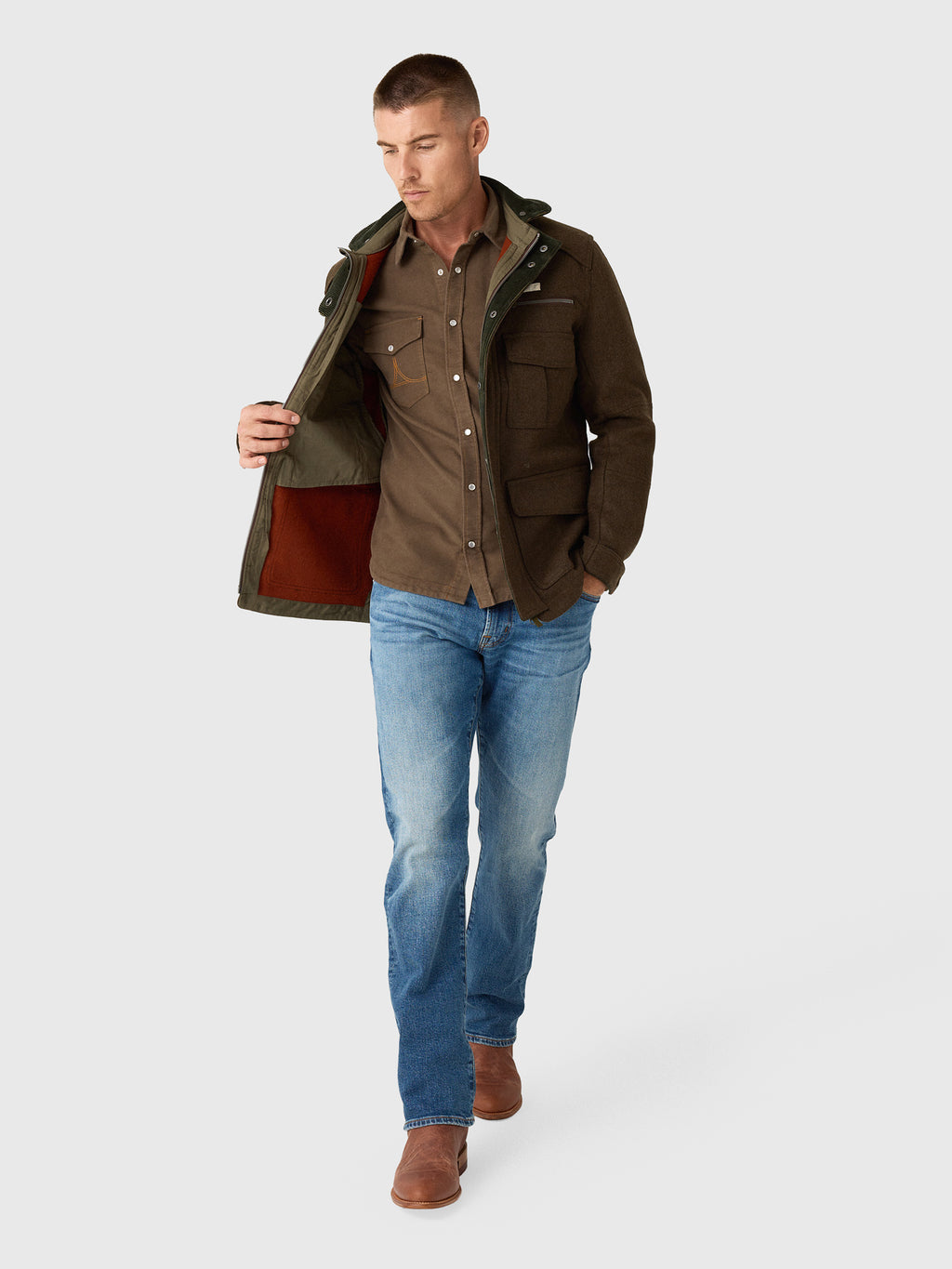 Amundsen Men's Huntman Jacket - Saint Bernard