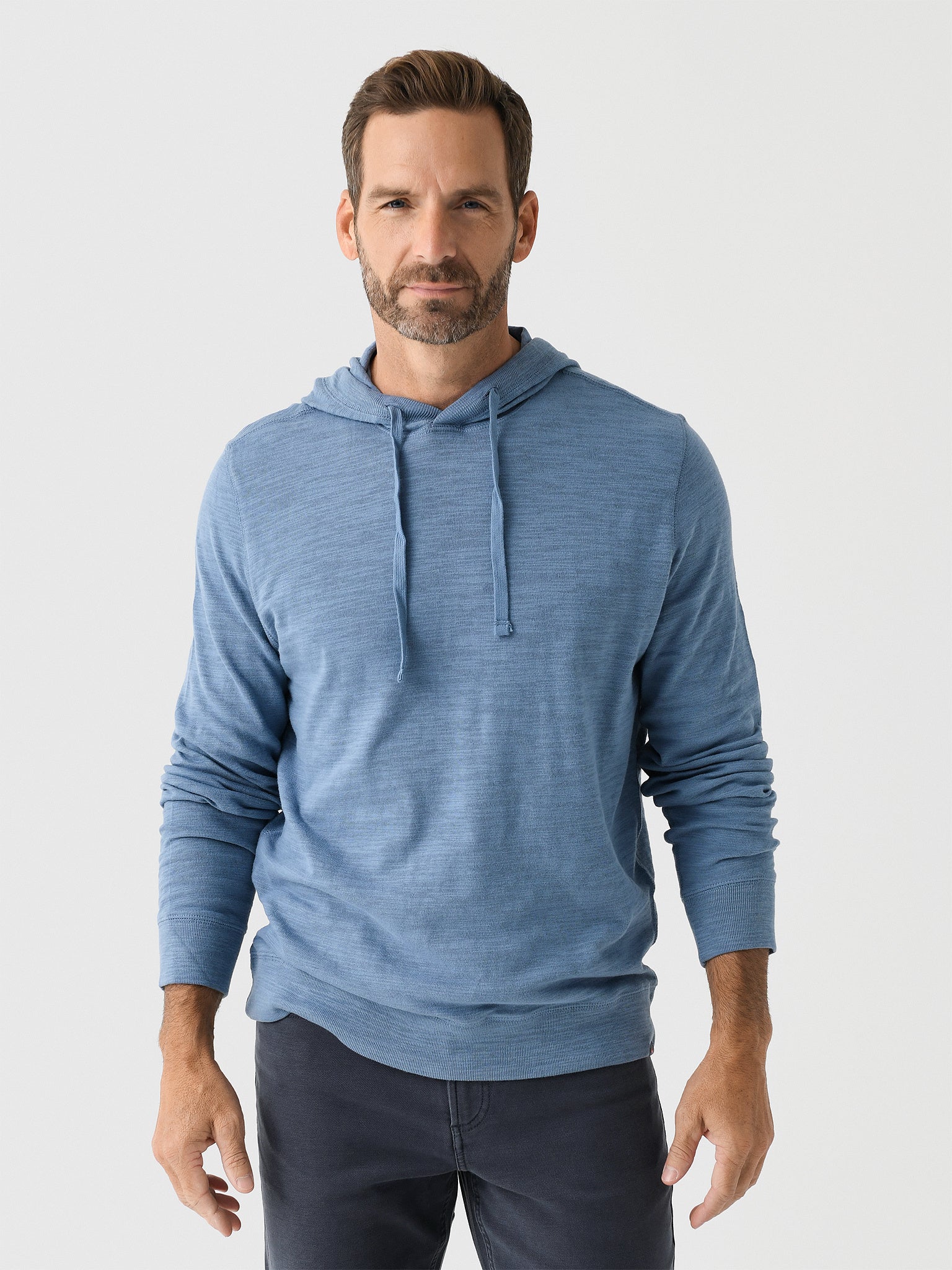 Faherty Brand Men's Sunwashed Midweight Organic Hoodie - Saint Bernard