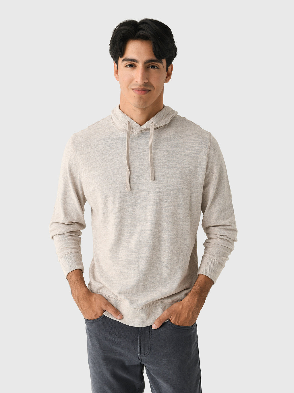 Faherty Brand Men's Sunwashed Midweight Organic Hoodie - Saint Bernard