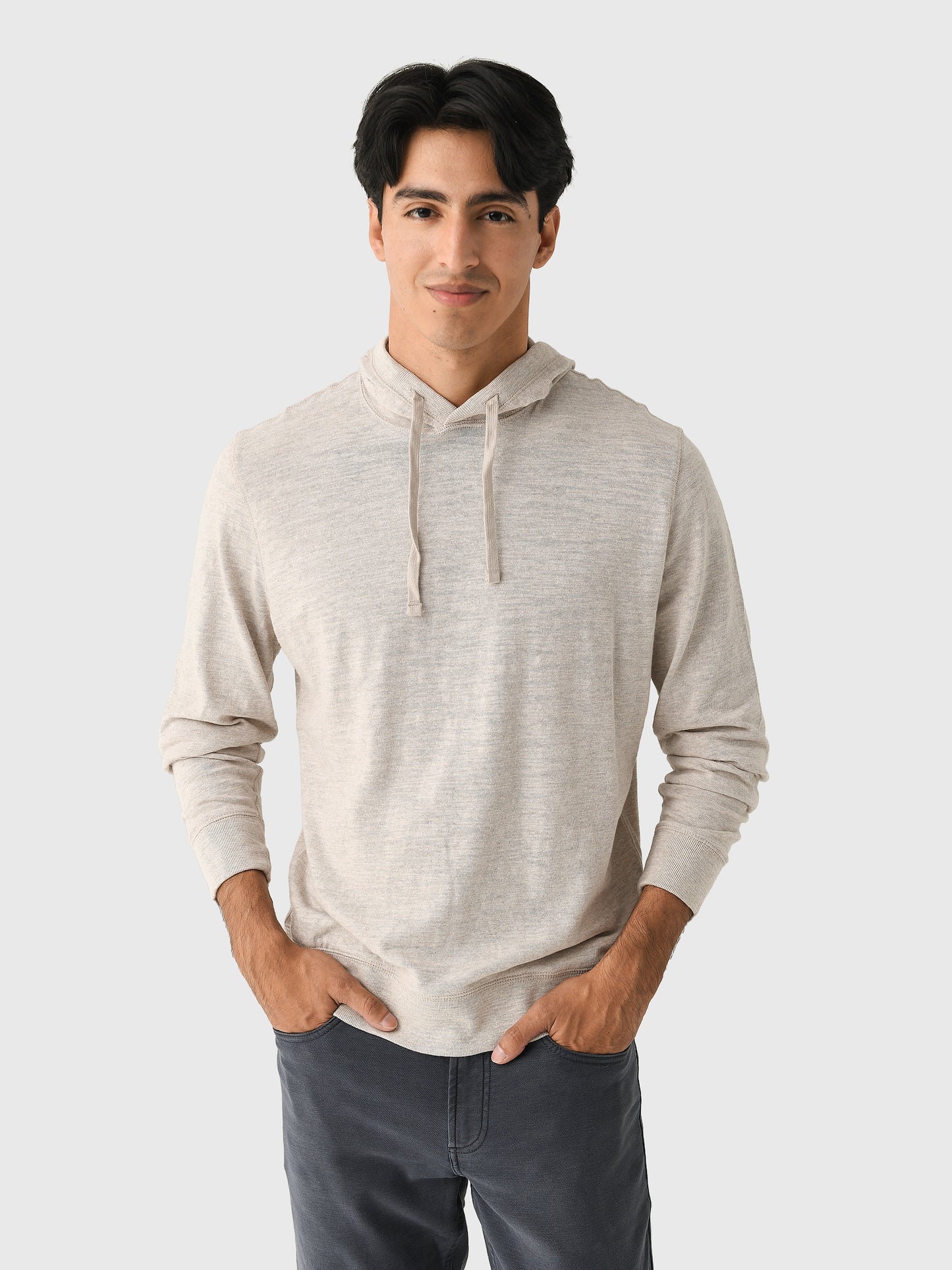 Faherty Brand Men's Sunwashed Midweight Organic Hoodie - Saint Bernard