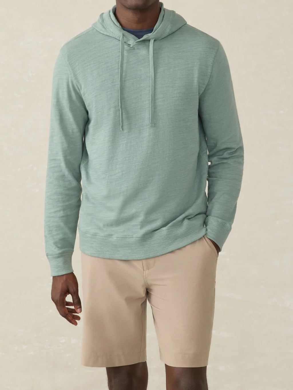Faherty Brand Men's Sunwashed Midweight Organic Hoodie - Saint Bernard