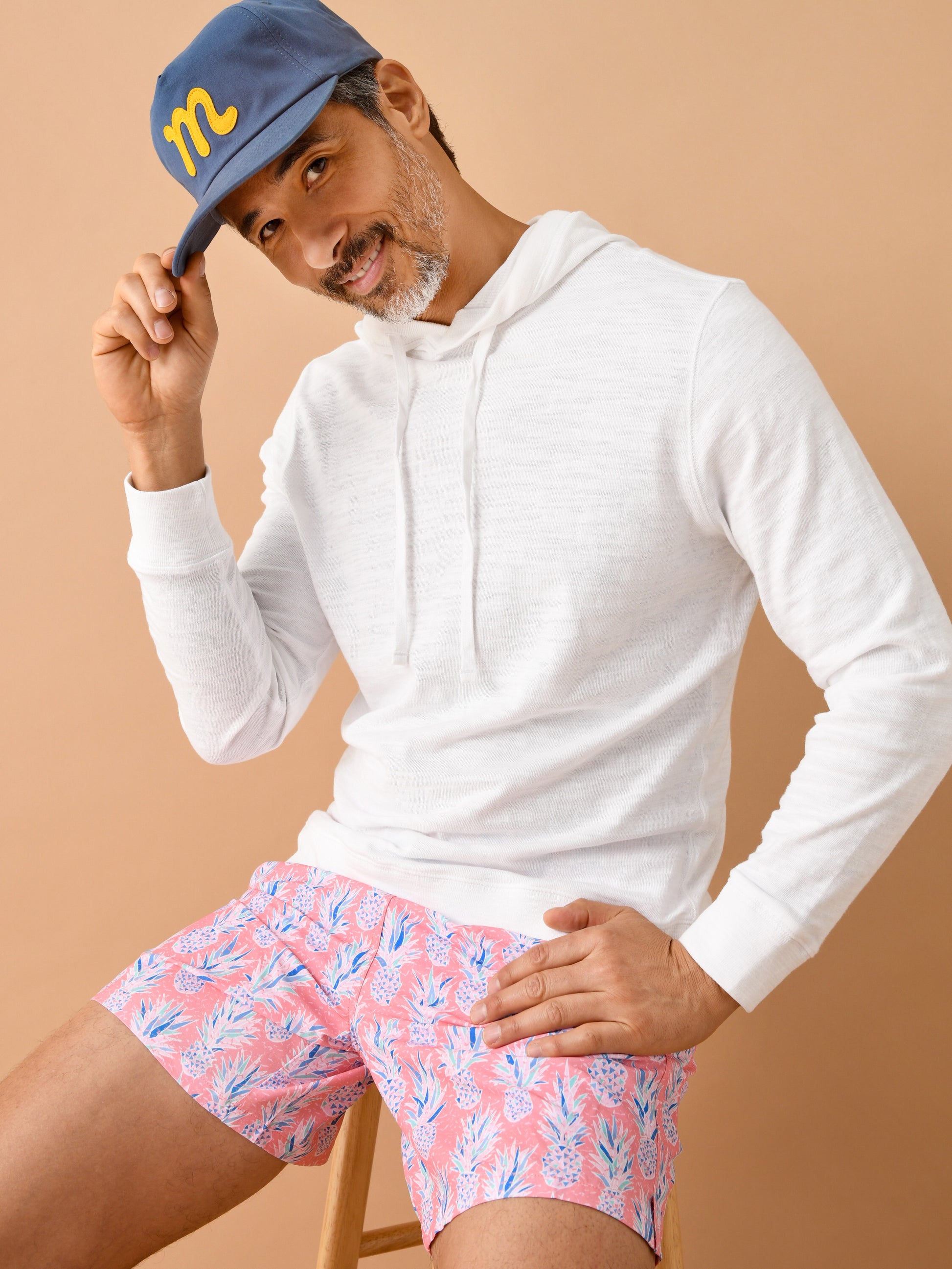 Faherty Brand Men's Sunwashed Midweight Organic Hoodie - Saint Bernard