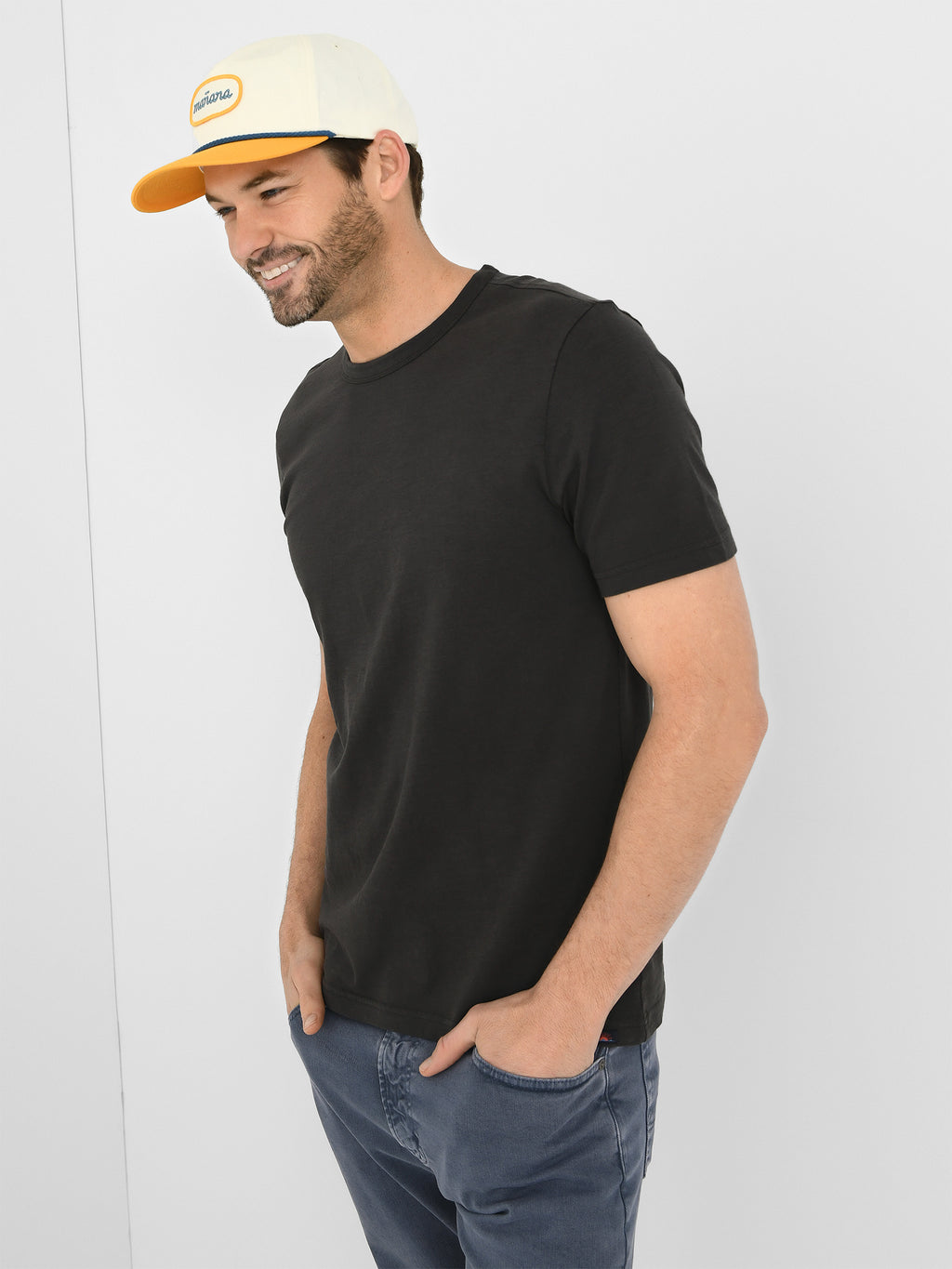 Faherty Brand Men's Sunwashed Tee - Saint Bernard