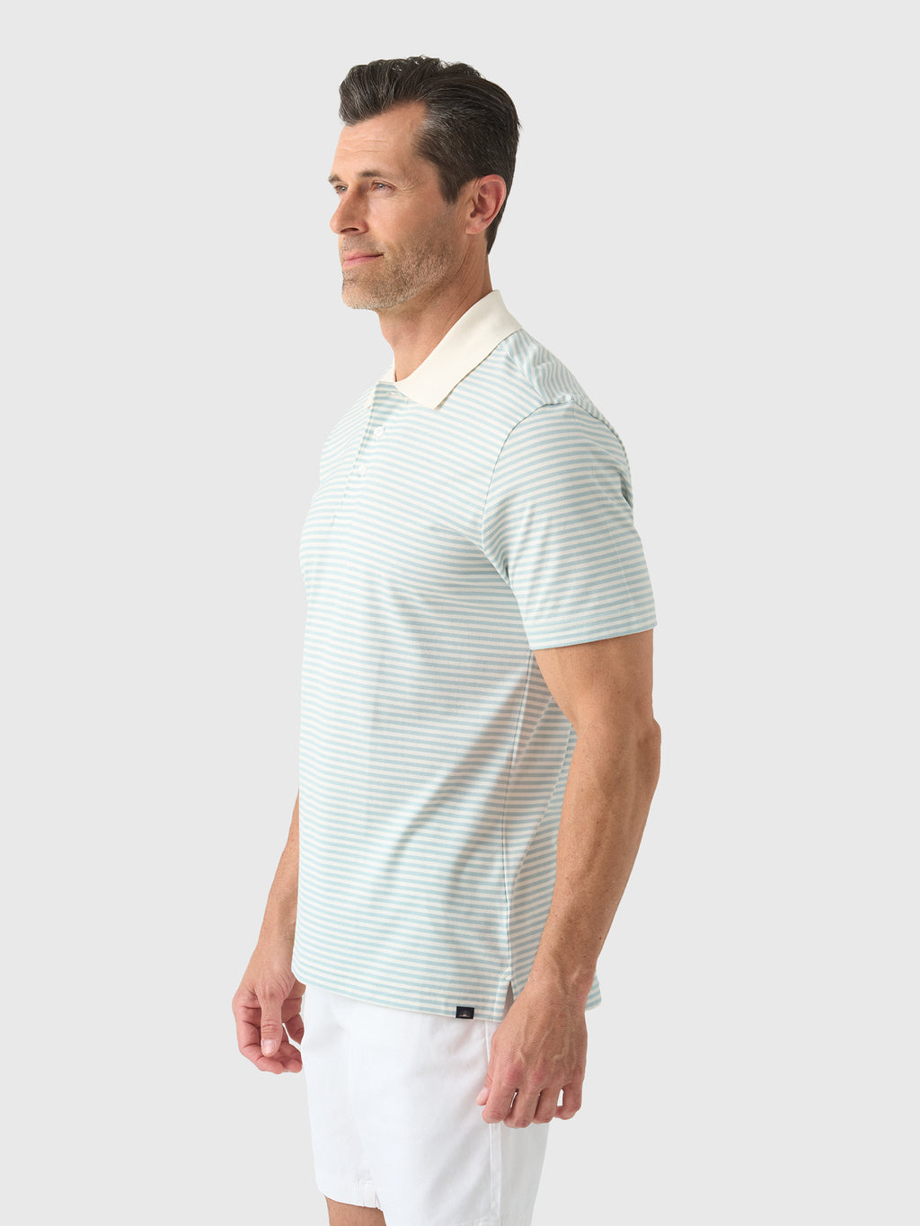 Faherty Brand Men's Short Sleeve Movement Piqué Polo - Saint Bernard