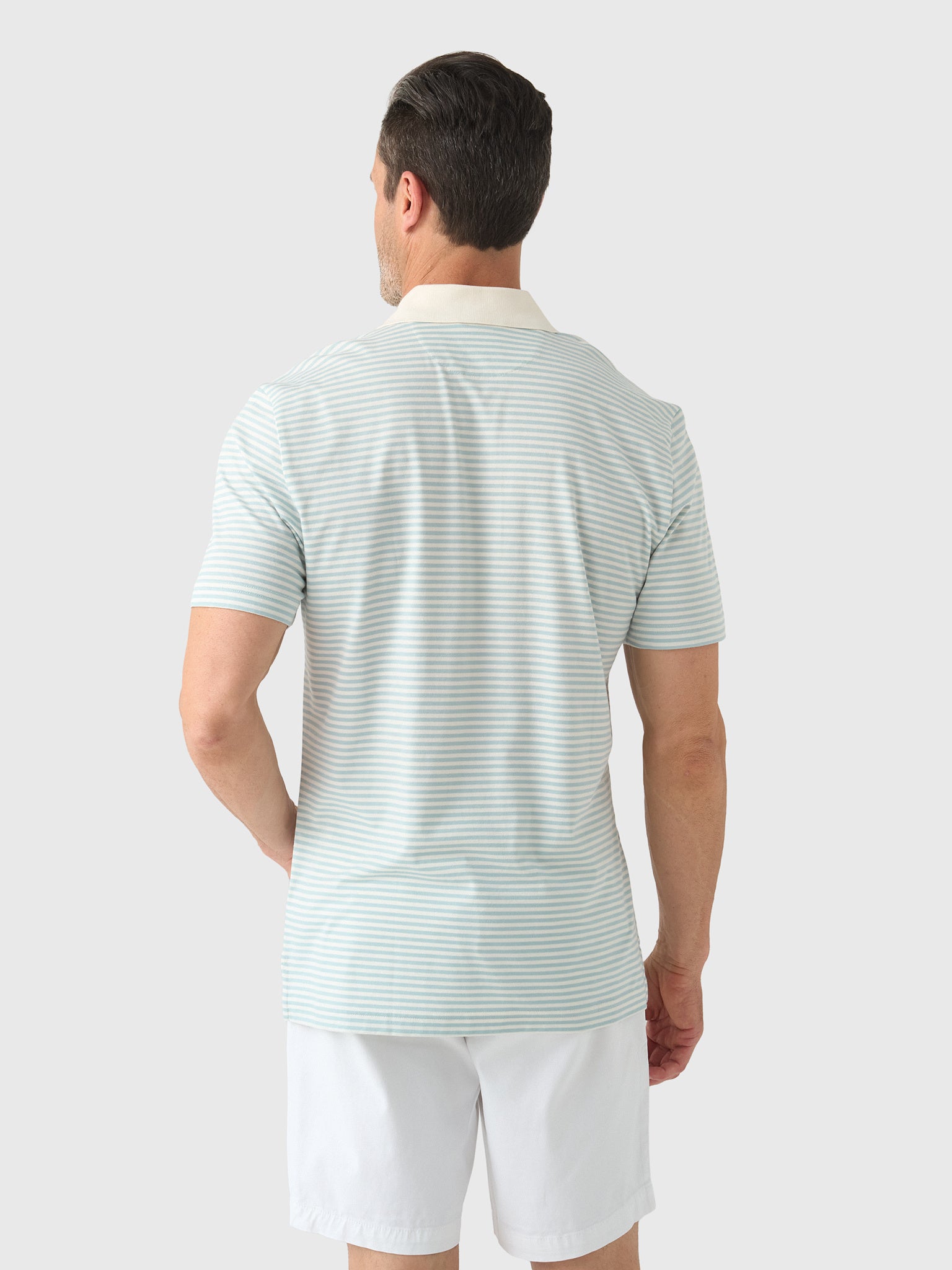 Faherty Brand Men's Short Sleeve Movement Piqué Polo - Saint Bernard