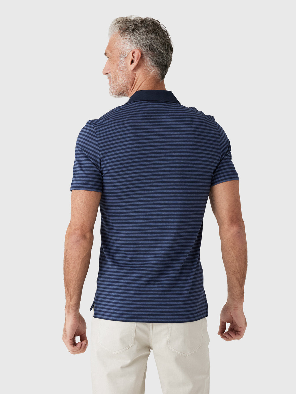 Faherty Brand Men's Short Sleeve Movement Piqué Polo - Saint Bernard