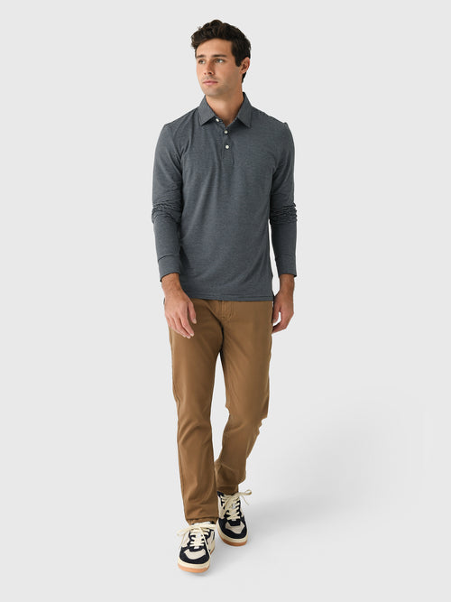 Faherty Brand Men's Long Sleeve Movement Polo