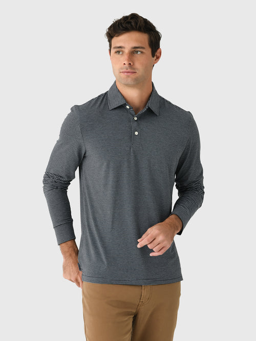 Faherty Brand Men's Long Sleeve Movement Polo