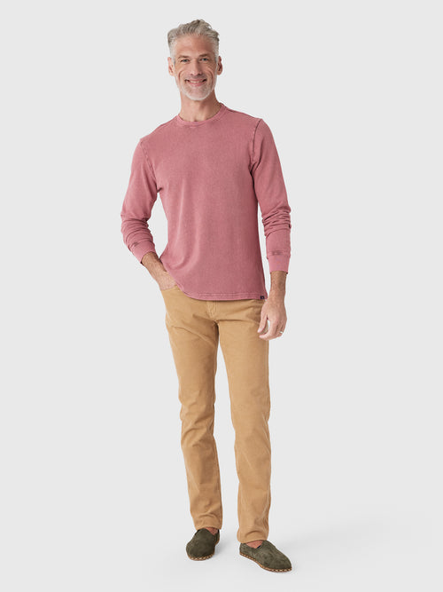 Faherty Brand Men's Long-Sleeve Recycled Terry Tee