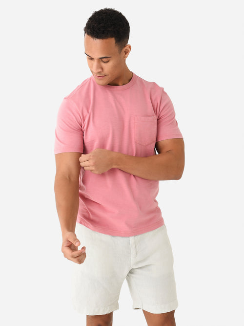 Faherty Brand Men's Sunwashed Pocket Tee