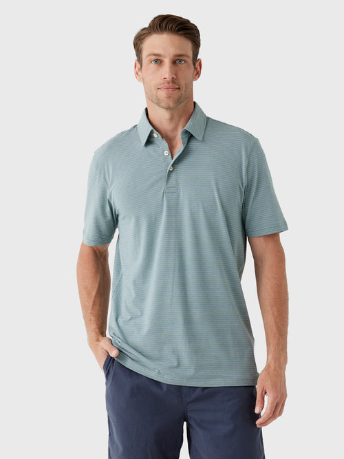 Faherty Brand Men's Short Sleeve Movement Polo