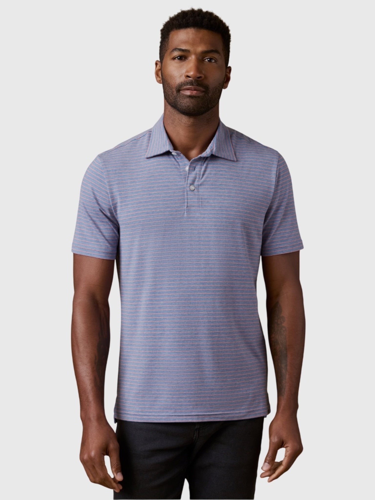 Faherty Brand Men's Short Sleeve Movement Polo - Saint Bernard