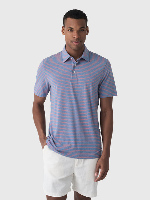 Faherty Brand Men's Short Sleeve Movement Polo