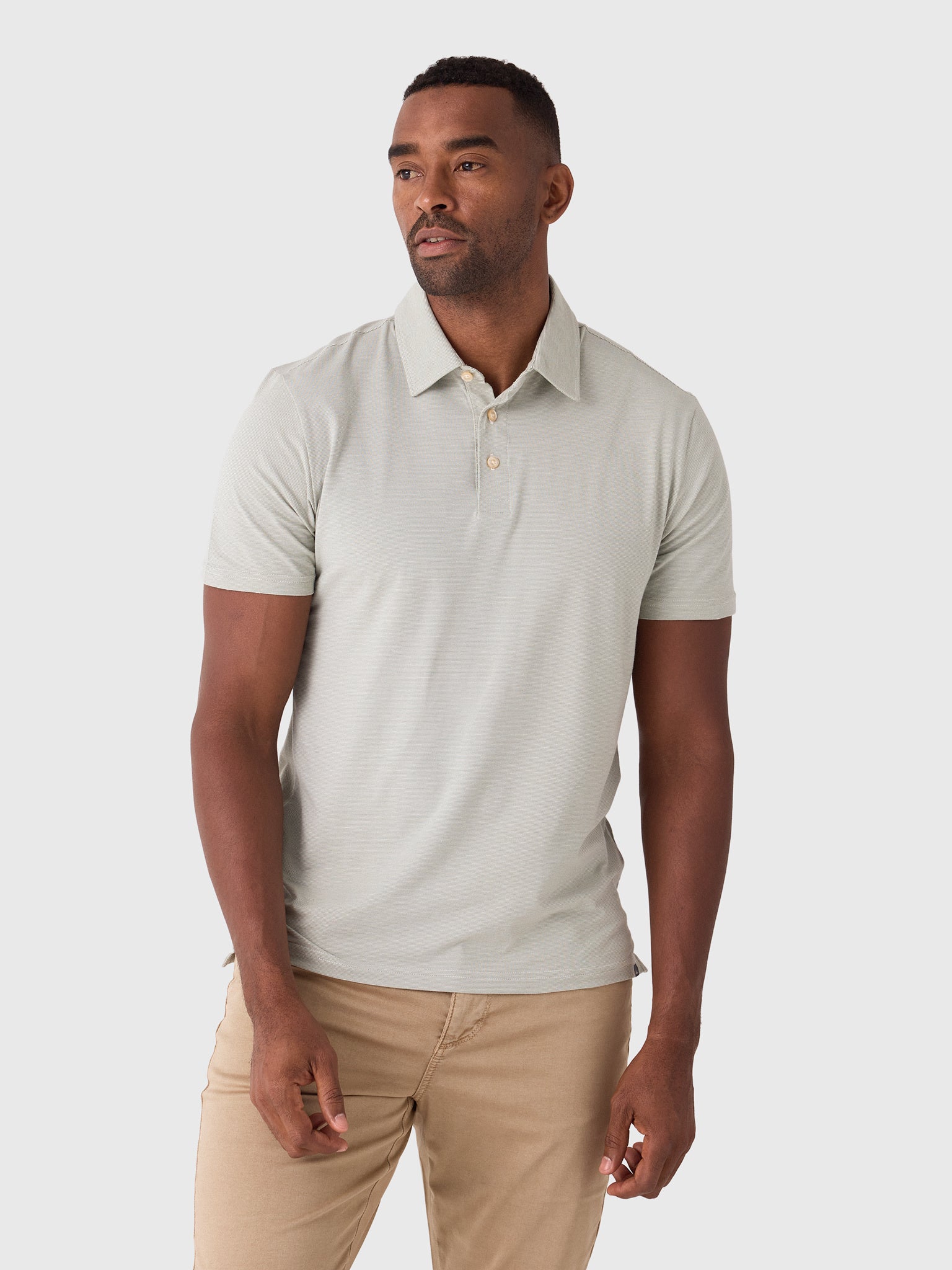 Faherty Brand Men's Short Sleeve Movement Polo - Saint Bernard