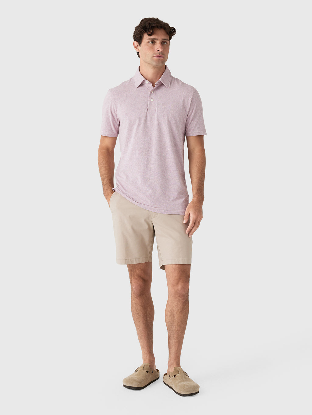 Faherty Brand Men's Short Sleeve Movement Polo - Saint Bernard