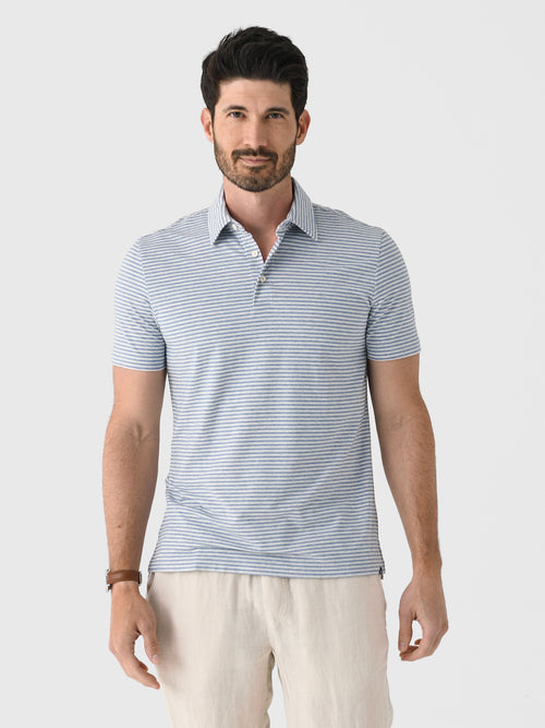 Faherty Brand Men's Short Sleeve Movement Polo