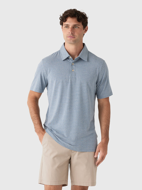 Faherty Brand Men's Short Sleeve Movement Polo
