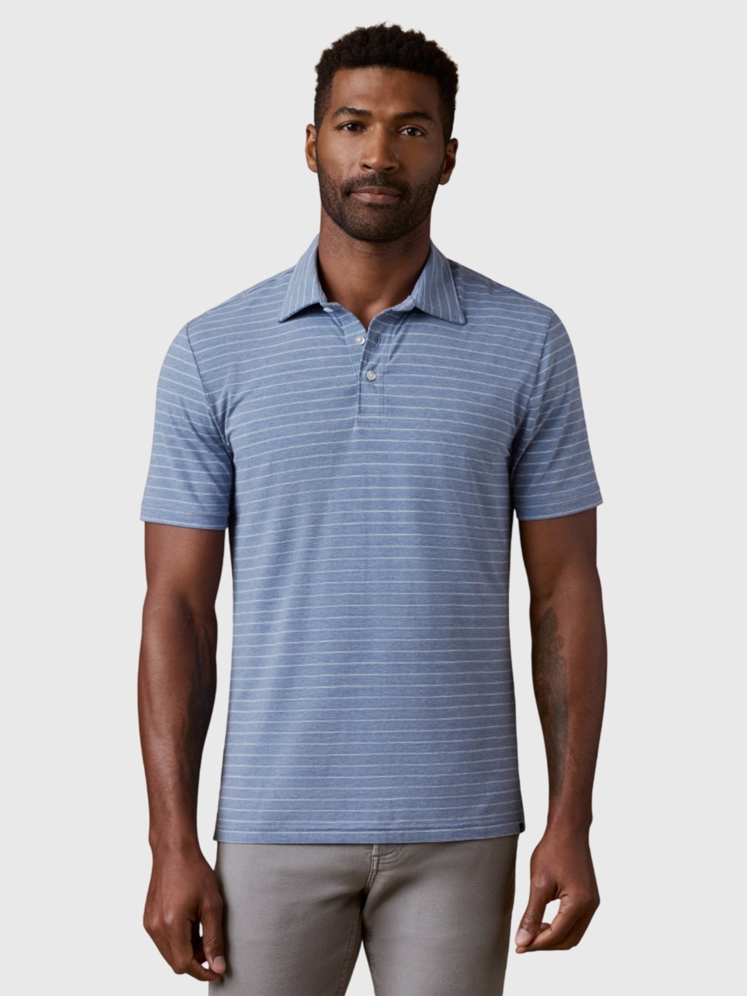 Faherty Brand Men's Short Sleeve Movement Polo - Saint Bernard