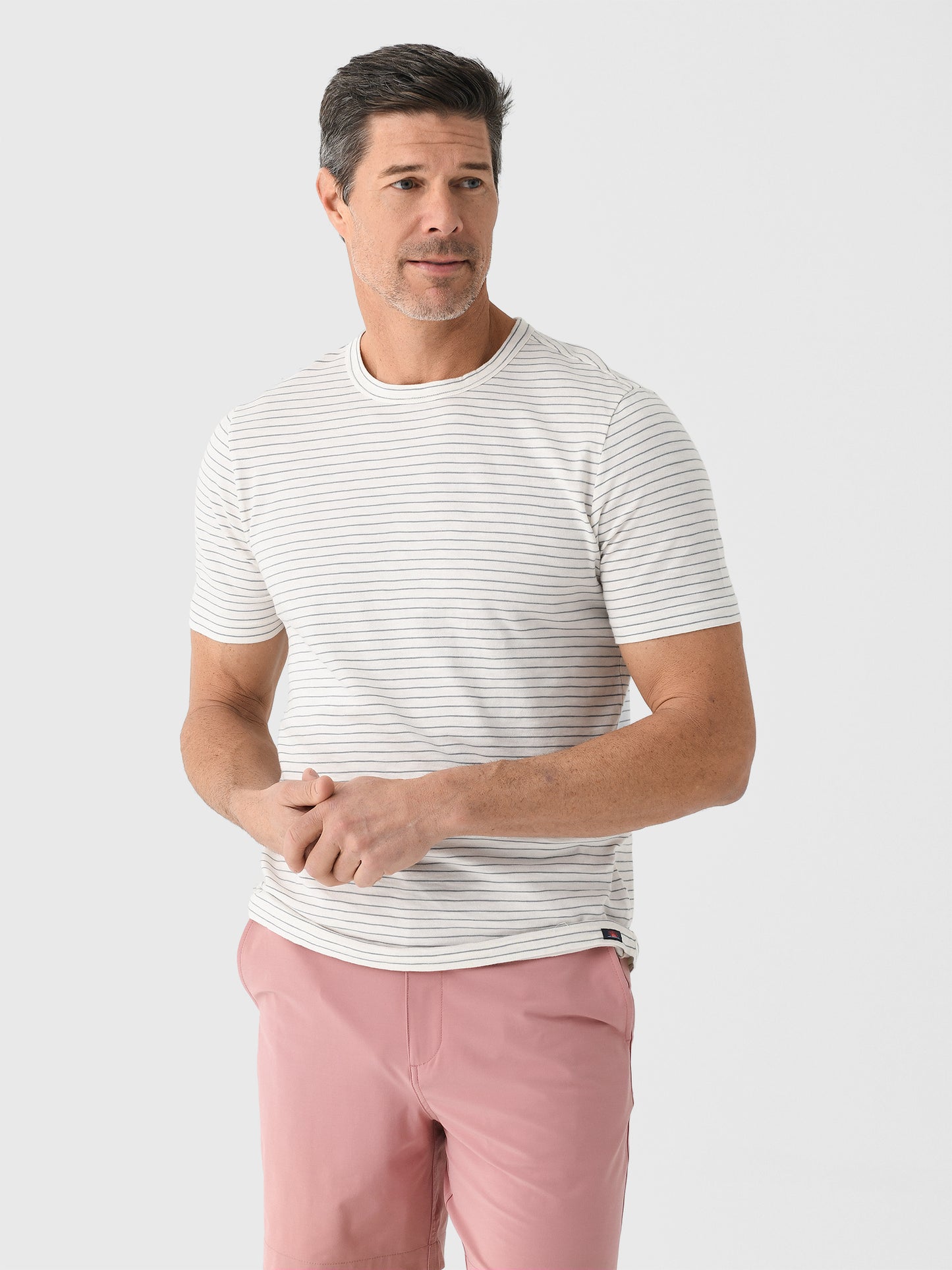 Faherty Brand Men's Short Sleeve Sunwashed Tee - Saint Bernard