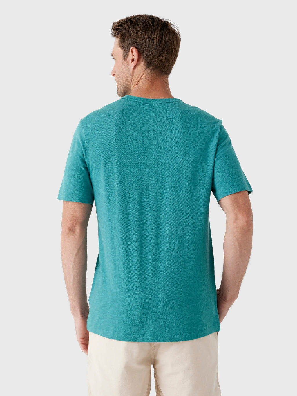 Faherty Brand Men's Sunwashed Regenerative Pocket Tee - Saint Bernard