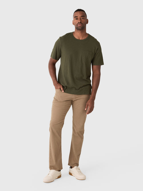 Faherty Brand Men's Sunwashed Regenerative Pocket Tee
