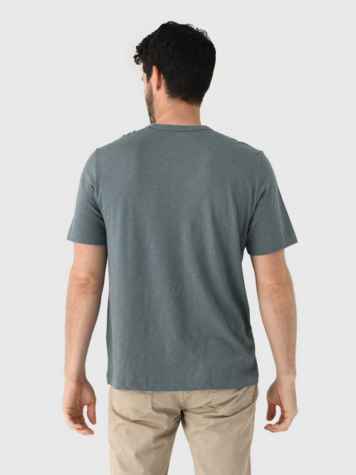 Faherty Brand Men's Sunwashed Regenerative Pocket Tee