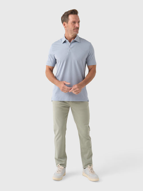 Faherty Brand Men's Short-Sleeve Movement Piqué Polo