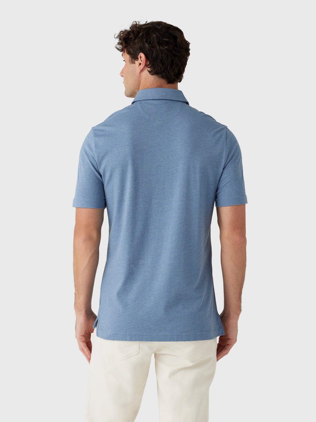 Faherty Brand Men's Short-Sleeve Movement Piqué Polo - Saint Bernard