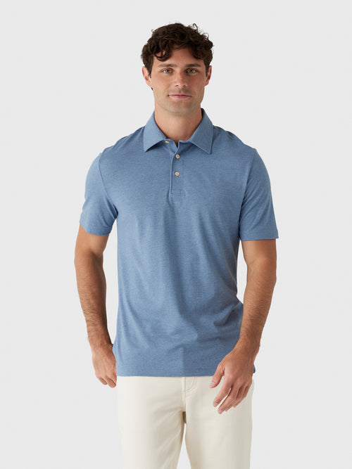 Faherty Brand Men's Short-Sleeve Movement Piqué Polo
